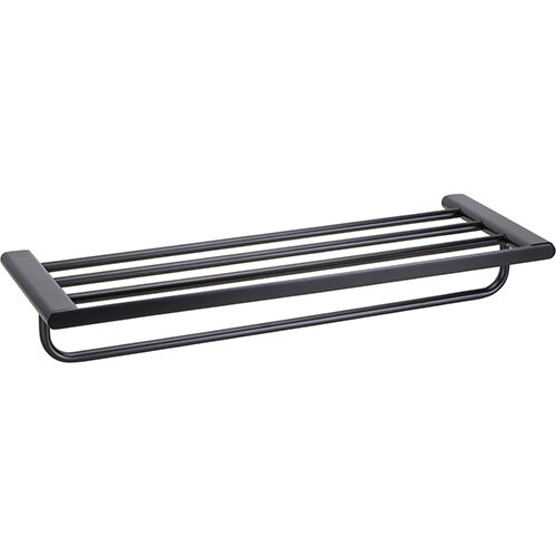 Towel Holder with Rail 600 mm Gaia black