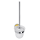 Wall Mounted Toilet Brush Holder Gaia black