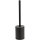 Wall Mounted Toilet Brush Holder Gaia black