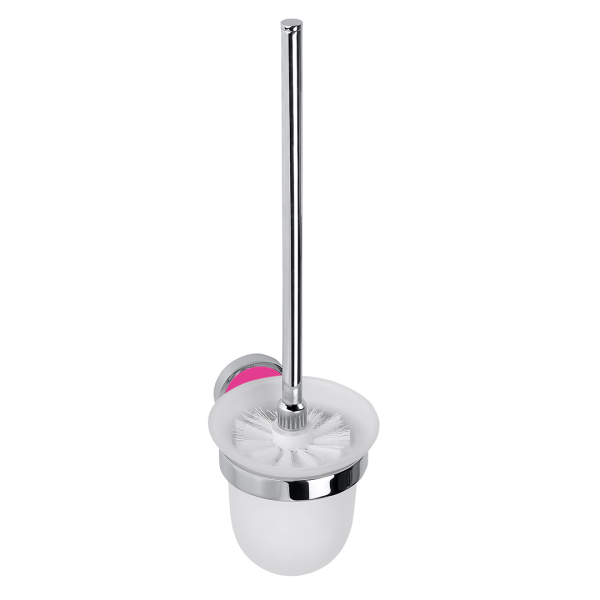 Wall Mounted Toilet Brush Holder Trend pink