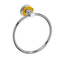 Ring Towel Holder Trend yellow