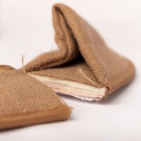 Eco Friendly Jute Natur Hotel Slipper geschlossen 29 cm - beige