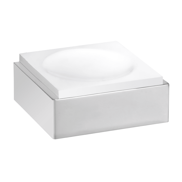 Wall Mounted Soap Holder Primo white