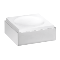 Wall Mounted Soap Holder Primo white