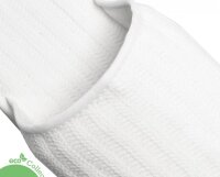 Eco Friendly Waffle Fabric Hotel Slipper geschlossen 28 cm, 100% Baumwolle