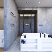 Toilet Paper Holder with Cover Primo