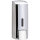 Wand Seifenspender 300 ml Silber glänzend Kunststoff
