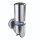 Wand Seifenspender 350 ml Silber Edelstahl Kunststoff