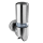 Wand Seifenspender 350 ml Silber Edelstahl Kunststoff