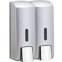 Double Wall-Mounted Soap Dispenser 2 x 300 ml –...