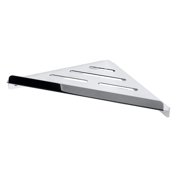 Eckseifenkorb, Edelstahl, poliert