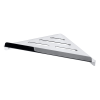 Eckseifenkorb, Edelstahl, poliert