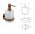 Wall Mounted Soap Dispenser 200 ml with Pump Creative Amber