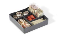 Anthracite Sachet Organizer for Tea Bags and Coffee