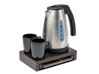 Saffron View WASSERKOCHER 1 l rostfreier Stahl