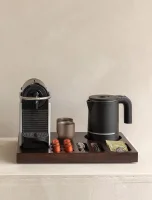 Coffe and Tea Welcome Tray Xanthic mahogany