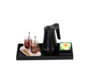 Bentley Welcome Tray with black Water Kettle