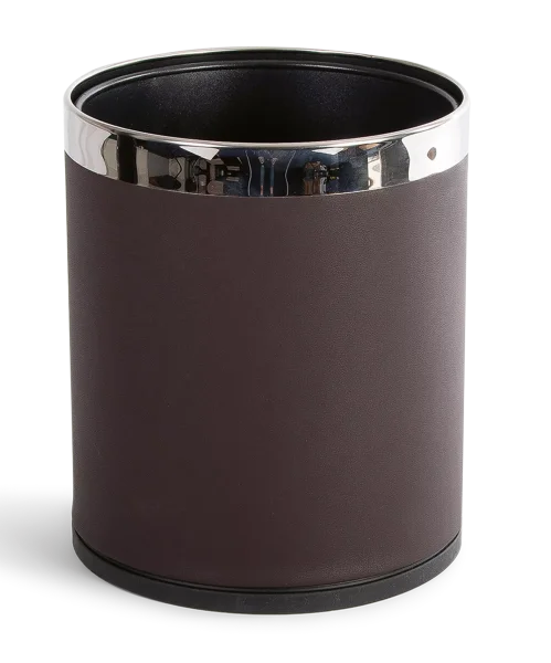 Bentley Double Wall Waste Bin Classic Brown Colour 10 l