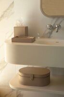 Bentley Double Wall Waste Bin Classic Natural Sand Colour 10 l