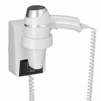 Hotel Hair Dryer with Holder and Shaver Socket