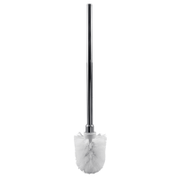 Spare WC Brush with Handle white