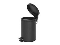 Corby Tritt-Mülleimer 3 Liter schwarz