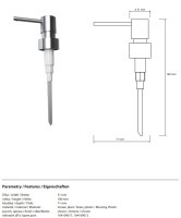 Chrome Replacement Pump for Soap Dispensers
