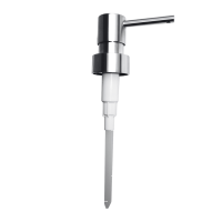 Chrome Replacement Pump for Soap Dispensers