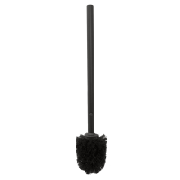 Spare WC Brush with Handle black