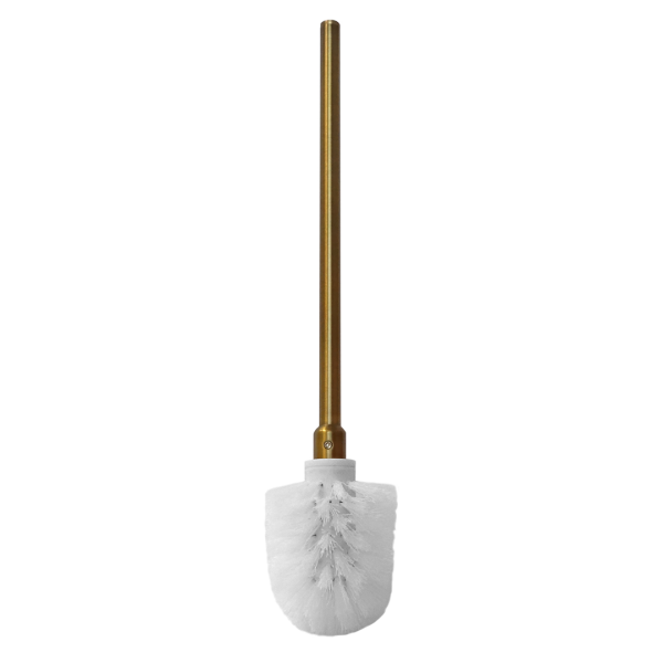 Spare WC Brush with Handle white