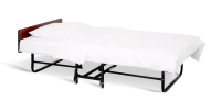 Folding Extra Bed with Wheels and Bentley adult mattress