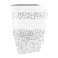 Toothbrush Holder with Milk Glass Saga