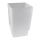 Toothbrush Holder with Milk Glass Saga