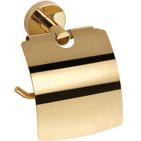 Toilet Paper Holder with Cover Deluxe
