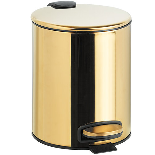 Bathroom Waste Bin Soft Close Lid 5 l Deluxe