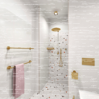 Wall Mounted Soap Holder with Dish Deluxe Cashmere