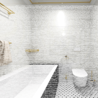 Towel Holder 450 mm Deluxe