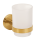 Glass Toothbrush Holder Deluxe Cashmere
