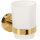 Toothbrush Holder with Milk Glass Deluxe
