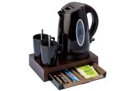 Bentley Canella Welcome Tray Willkommenstablett mit Schublade schwarz