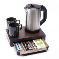Bentley Canella Welcome Tray Willkommenstablett mit Schublade schwarz