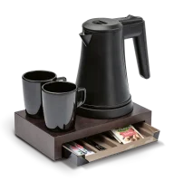 Bentley Canella Welcome Tray Willkommenstablett mit Schublade schwarz