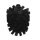 Free Standing or Wall Mounted Toilet Brush Holder Creative Hematite