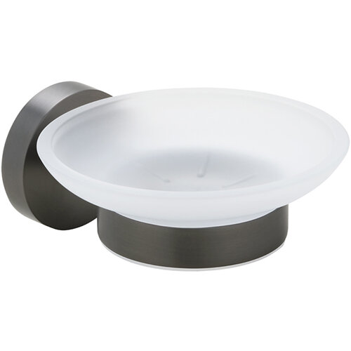 Wall Mounted Soap Holder with Dish Creative Graphite