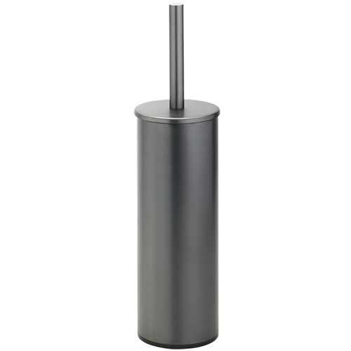 Free Standing or Wall Mounted Toilet Brush Holder Creative Graphite