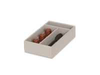 Organizer for Coffee Machines and Hospitality Trays Natural