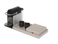 Sachethalter PU Leder mit Deckel