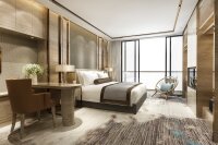 Hotel Minibar 40 l with Intelligent Control System and Glass Doors