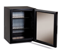 Thermoelectric Minibar with Transparent Glass Door – 40L, Black