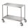 Serving Trolley with 2 Fixed Shelves